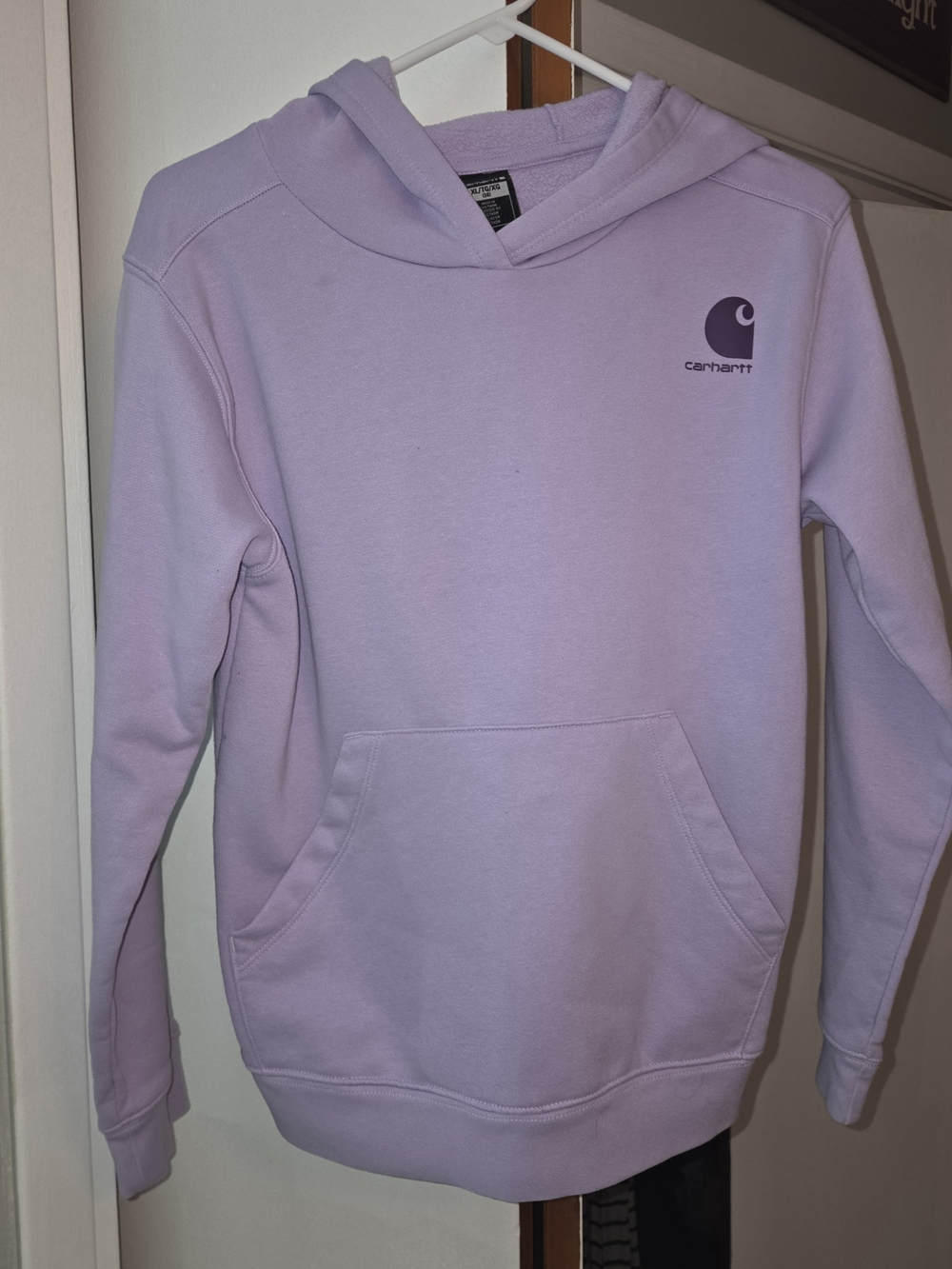 Carhartt Girls Lavender Hooded Sweatshirt